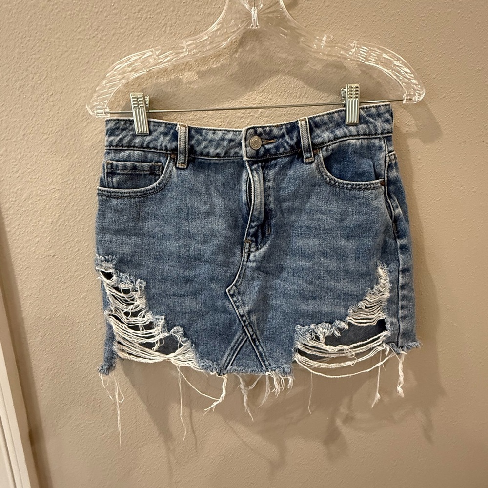 PacSun Denim Mini Skirt
